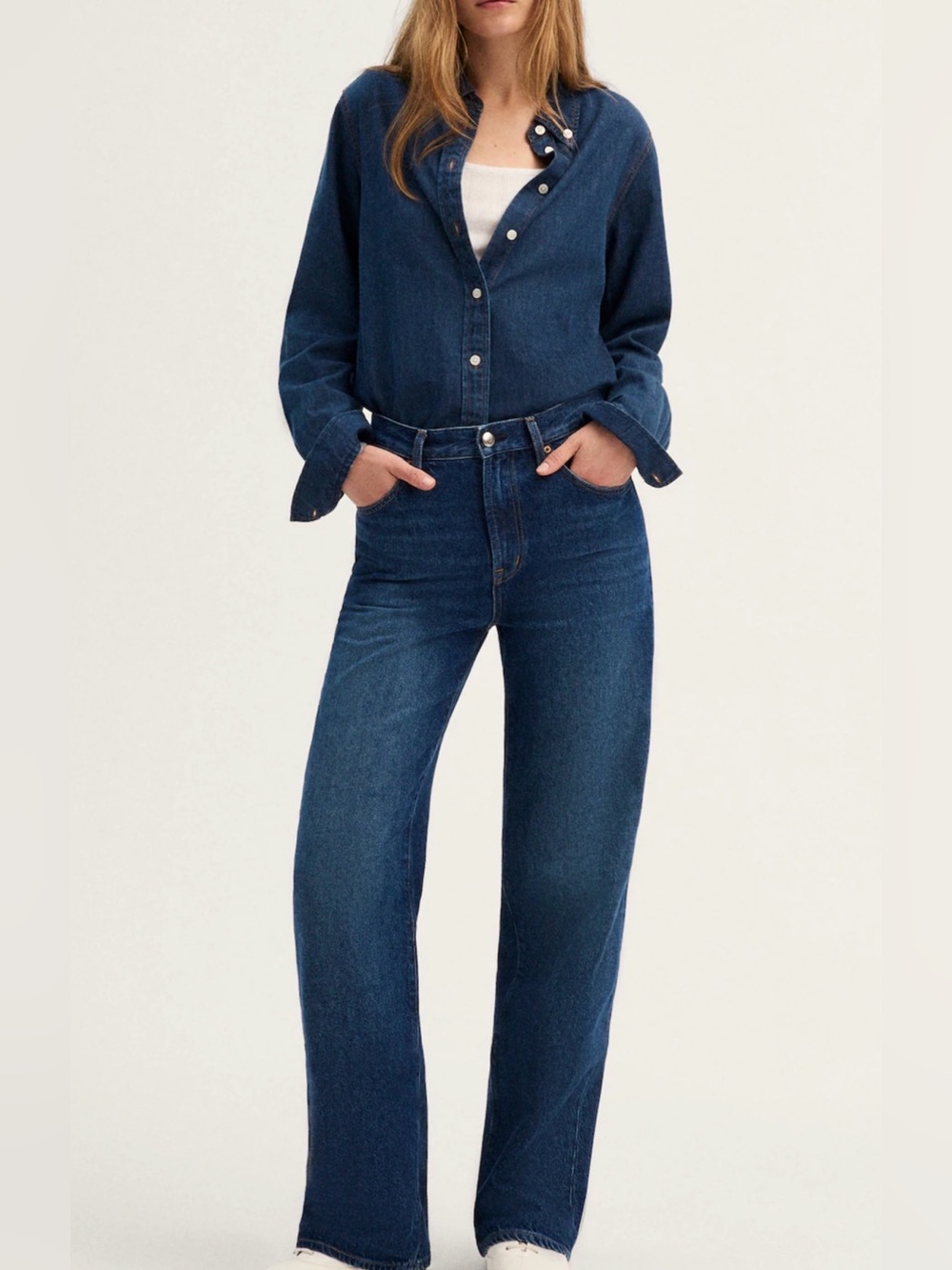 Madewell The Perfect Vintage Wide-Leg Jeans 29